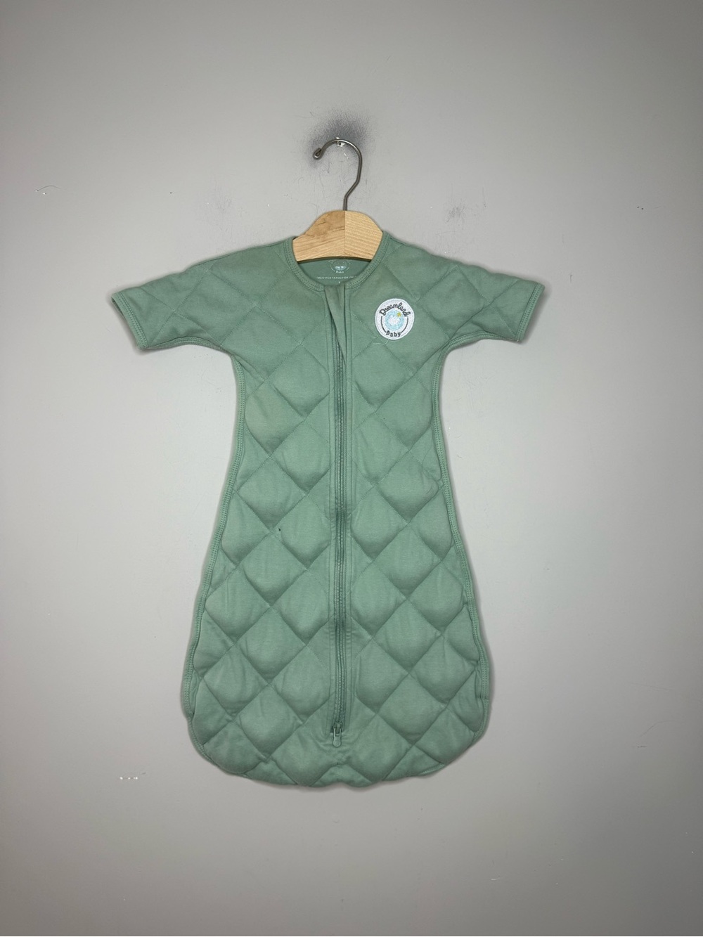 $42 dreamland baby weighted transition swaddle green coloreay 3-6M kyte baby
